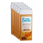 Ficha técnica e caractérísticas do produto Kit 05 Cera Depilatória Roll-on Refil Mel 100g Depil Bella +