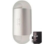 Ficha técnica e caractérísticas do produto KIT 212 Carolina Herrera Eau de Toilette - Perfume Feminino 100ml+212 VIP Black Men