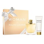 Ficha técnica e caractérísticas do produto Kit 1 Perfume Feminino Ralph Lauren Woman EDP 100ml 1 Loção Corporal 75ml