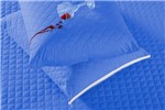 Ficha técnica e caractérísticas do produto Kit 1 Protetor Impermeável Solteiro + 1 Fronha Azul - Rl Capas