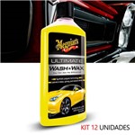 Ficha técnica e caractérísticas do produto Kit 12 Shampoo Ultimate Automotiva Meguiars Cera G177475
