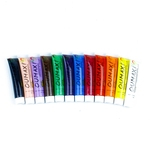 Ficha técnica e caractérísticas do produto Kit Com 12 Tinta Gel Paint 3d Colorido Para Decoração Unhas
