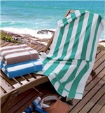 Ficha técnica e caractérísticas do produto Kit 12 Toalhas Banho para Praia Piscina - Bege - Lufamar