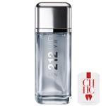 Ficha técnica e caractérísticas do produto KIT 212 VIP Men Carolina Herrera Eau de Toilette - Perfume Masculino 200ml+CH- Perfume Feminino