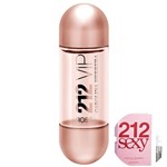 Ficha técnica e caractérísticas do produto KIT 212 VIP Rosé Carolina Herrera Eau de Parfum - Perfume Feminino 30ml+212 Sexy Eau de Parfum