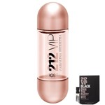 Ficha técnica e caractérísticas do produto KIT 212 VIP Rosé Carolina Herrera Eau de Parfum - Perfume Feminino 30ml+212 VIP Black Men