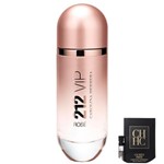 Ficha técnica e caractérísticas do produto KIT 212 VIP Rosé Carolina Herrera Eau de Parfum - Perfume Feminino 125ml+CH Men Privé