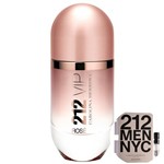 Kit 212 Sexy Carolina Herrera Eau de Parfum - Perfume Feminino 60ml+212 Men Nyc Eau de Toilette