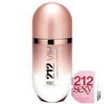 Ficha técnica e caractérísticas do produto KIT 212 VIP Rosé Carolina Herrera Eau de Parfum - Perfume Feminino 50ml+212 Sexy Eau de Parfum