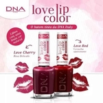 Ficha técnica e caractérísticas do produto Kit 10 Batons Tinta Dna - 5x Love Red - 5x Love Cherry