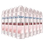 Kit 10 Desodorante Dove Aerosol Feminino Dermo Aclarant 100g