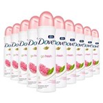 Ficha técnica e caractérísticas do produto Kit 10 Desodorante Dove Aerosol Feminino Romã - 100 G
