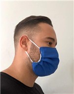 Ficha técnica e caractérísticas do produto Kit 10 Máscaras Lavável não Descartável Tecido com FORRO TNT - Dom