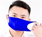 Ficha técnica e caractérísticas do produto Kit 10 Máscaras Tecido Modelo Ninja Lavável Reutilizável Azul - Lynx Produções Artistica
