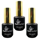 Ficha técnica e caractérísticas do produto Kit 10 Primer Nail Perfect 14Ml Manicure Profissional