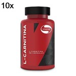 Kit 10X L-Carnitina - 60 Cápsulas - Vitafor