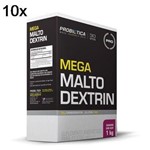 Ficha técnica e caractérísticas do produto Kit 10X Mega Maltodextrin Probiótica - 1Kg