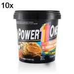 Kit 10X Pasta de Amendoim Integral - 1000g - Power One