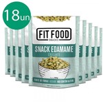 Ficha técnica e caractérísticas do produto Kit 18 Snack Edamame Levemente Salgado Fit Food 100g