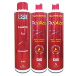 Ficha técnica e caractérísticas do produto Kit 1ka Realize - 2 Progressiva Realize 1L + Shampoo Pre 1L. - 1Ka Hair Professional