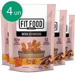 Ficha técnica e caractérísticas do produto Kit 4 Batata Doce Desidratada Fit Food 60g