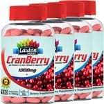 Ficha técnica e caractérísticas do produto Kit 4 Cranberry 1000 Mg 180 Comprimidos Lauton Nutrition