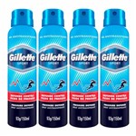 Ficha técnica e caractérísticas do produto Kit 4 Desodorante Gillette Spray Pressure Defense 93g - Procter
