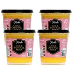 Ficha técnica e caractérísticas do produto Kit 4 Manteigas Ghee 400g C/ Sal Rosa do Himalaia Clarificada Zero Lactose/ Gluten - Madhu
