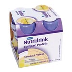 Ficha técnica e caractérísticas do produto Kit 4 Nutridrink Compact Protein - BAUNILHA