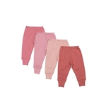 Ficha técnica e caractérísticas do produto Kit 4 peças calça Best Club Baby pink