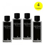 Ficha técnica e caractérísticas do produto Kit 4 Perfumes Hype For Him Masculino - 100ml