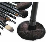Kit 24 Pinceis de Maquiagem Profissional com Estojo Organizador - Grupo Online