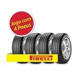 Ficha técnica e caractérísticas do produto Kit 4 Pneus Aro 15 Pirelli 195/55R15 85H Cinturato P7