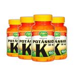 Ficha técnica e caractérísticas do produto Kit 4 Potássio Quelato K Unilife - 560mg 60 Cápsulas