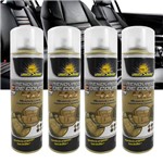 Ficha técnica e caractérísticas do produto Kit 4 Renovador de Couro Spray Autoshine 300ml