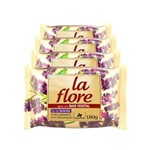 Ficha técnica e caractérísticas do produto Kit 4 Sabonete La Flore Davene Flor de Lavanda 180g