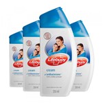 Ficha técnica e caractérísticas do produto Kit 4 Sabonete Líquido Lifebuoy Cream - 250ml