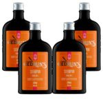 Ficha técnica e caractérísticas do produto Kit 4 Shampoo Cedruns tudo em Um 230 ml