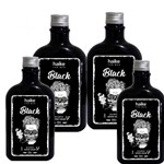 Ficha técnica e caractérísticas do produto Kit 4 Shampoo Restaurador Cabelos Grisalhos Gradual Black - Haike Profissional