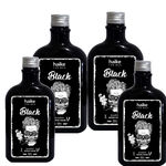 Ficha técnica e caractérísticas do produto Kit 4 Shampoo Restaurador Cabelos Grisalhos Gradual Black