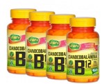 Ficha técnica e caractérísticas do produto Kit 4 Vitaminas B12 - Cianocobalamina 60 Capsulas - Unilife