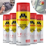 Ficha técnica e caractérísticas do produto Kit 5 Álcool Spray 70% INPM Antisséptico Neutro Desinfetante Líquido Aerossol 300ml