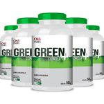 Ficha técnica e caractérísticas do produto Kit 5 Clorella Green 500mg 100 Cápsulas Chá Mais