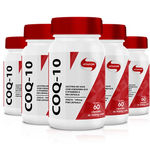 Ficha técnica e caractérísticas do produto Kit 5 Coenzima COQ-10 Vitafor 60 Cápsulas