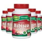 Ficha técnica e caractérísticas do produto Kit 5 Hibisco com Gengibre 180 comprimidos Unilife