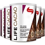 Ficha técnica e caractérísticas do produto Kit 5 Life Cacao Achocolatado da Vitafor 300g