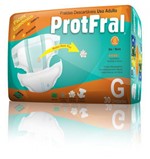 Ficha técnica e caractérísticas do produto Kit 5 Pct Fralda Geriatrica Protfral Econom. G - 150 Unds