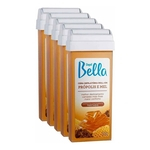 Ficha técnica e caractérísticas do produto Kit 5 Refil Cera Depilatória Roll-on Mel 100g Depil Bella