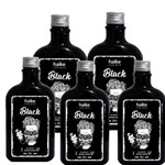 Ficha técnica e caractérísticas do produto Kit 5 Shampoo Restaurador Cabelos Grisalhos Gradual Black - Haike Profissional