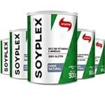 Ficha técnica e caractérísticas do produto Kit 5 SoyPlex Proteína de Soja Vitafor 300g Natural